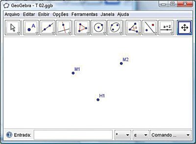 Atividade no Geogebra. Fotos Reproduções/Thales Pereira/Ilustrações Bruno Algarve
