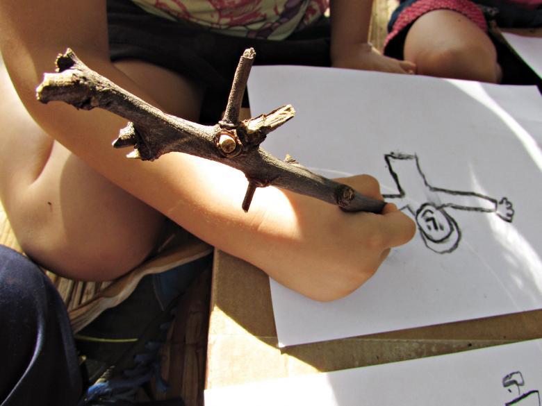 Foto do projeto sobre cultura africana para a Educação Infantil