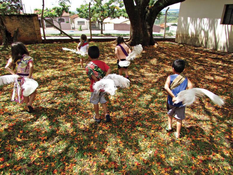 Foto do projeto sobre cultura africana para a Educação Infantil
