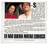 Reportagem publicada na revista Realidade em 1968, sobre o reencontro de Dadá com o coronel Rufino: a história passada a limpo