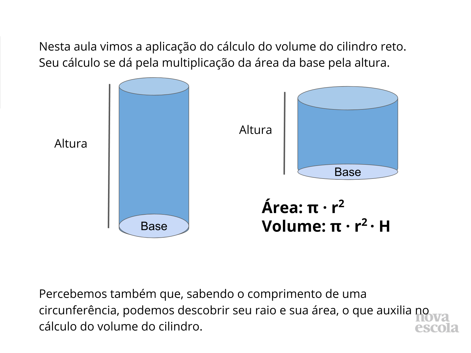 Exemplo De Cilindro No Dia A Dia