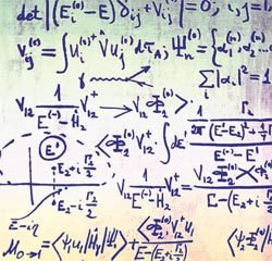 Equação da física de partículas, parte da teoria quântica: novas visões de mundo. Foto: Ria Novosti/Science Photo Library/ Stock Photos