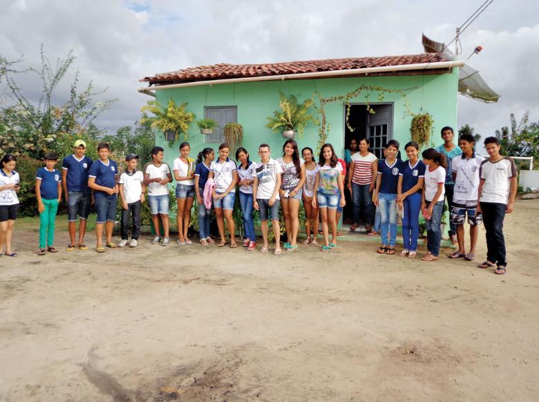 Visita à propriedade rural