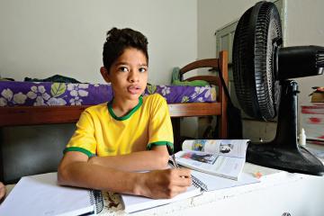 Alexandre, filho de Adonilson Moraes da Rocha