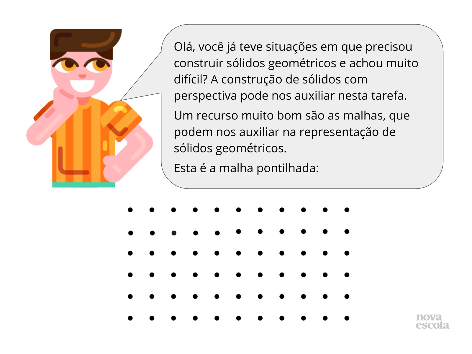 Plano de aula - 9º ano - Construções Geométricas na malha pontilhada