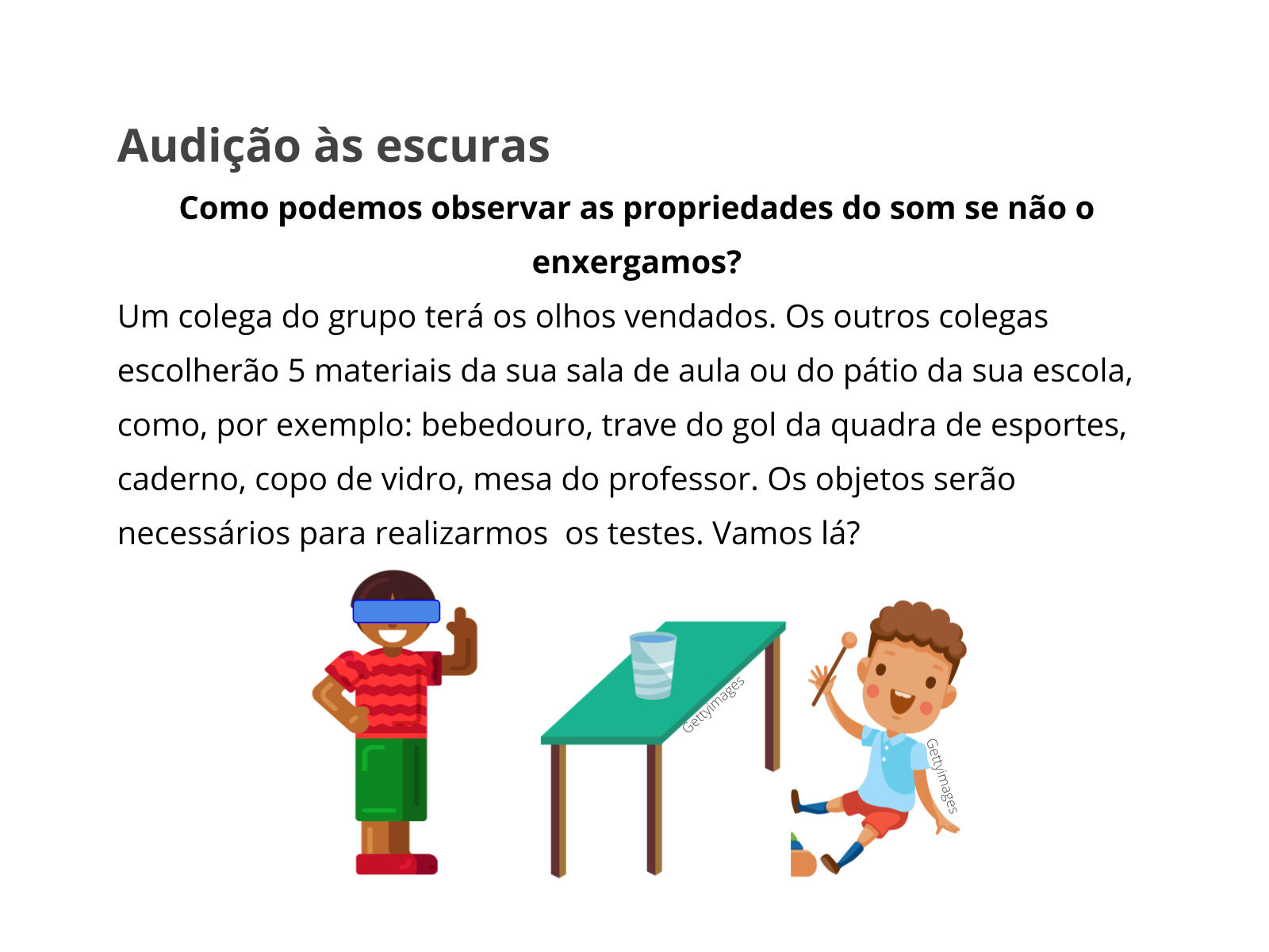 Aluno na sala de aula de ciências trabalhando com ferramentas