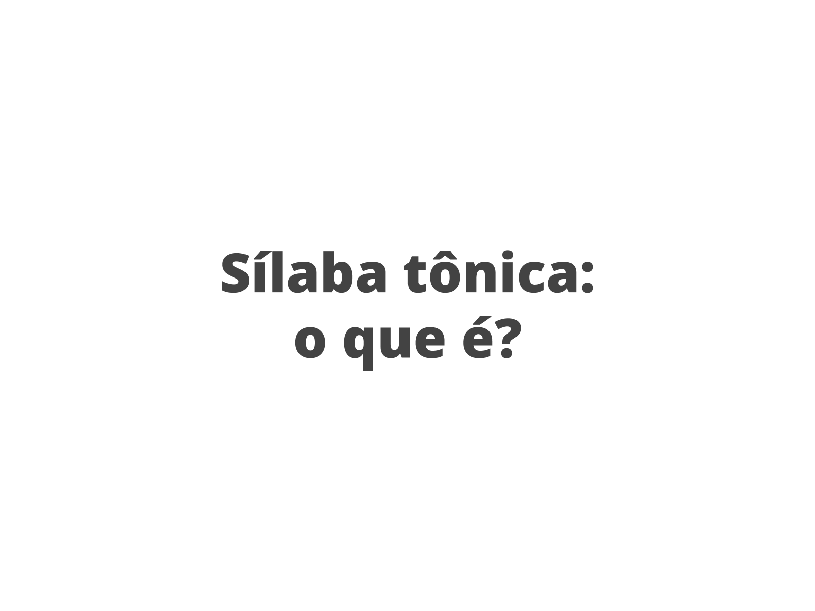 Acentuação gráfica: regras gerais e exemplos - Brasil Escola