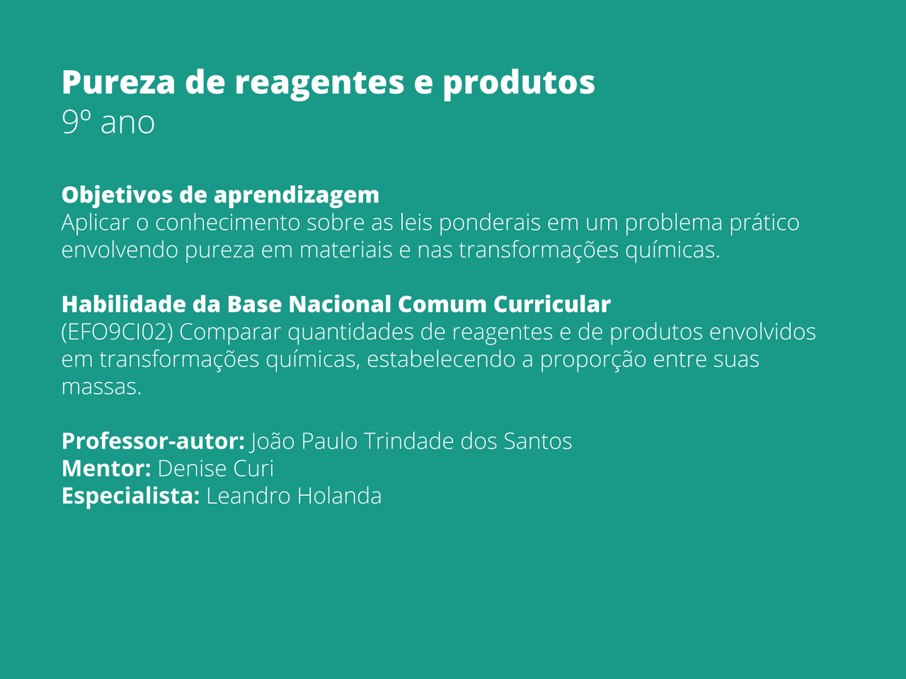 Exercicios Sobre Reagentes E Produtos 9 Ano
