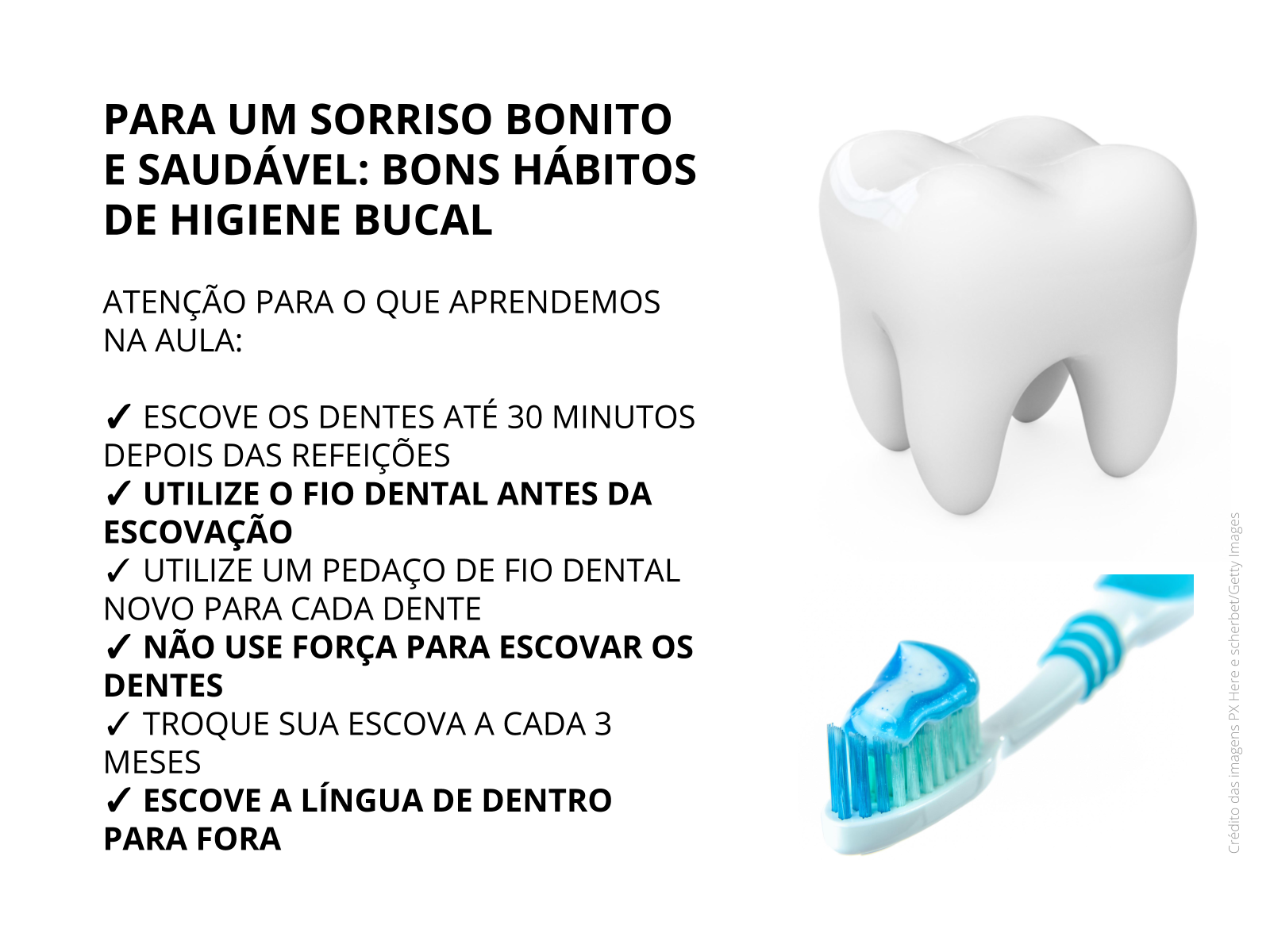 Plano de Aula - 1º ano - Ciências - Higiene bucal para um sorriso ...