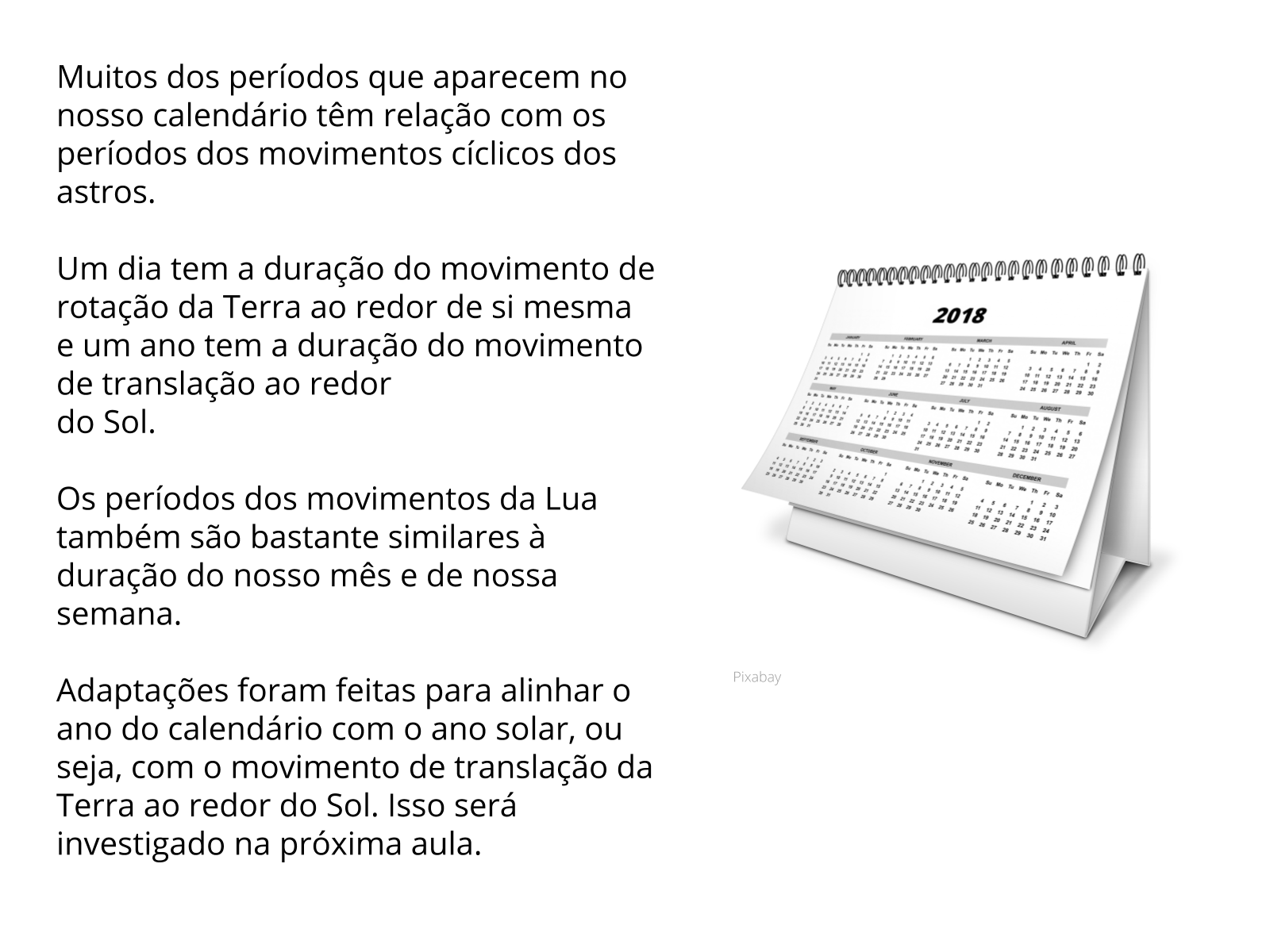 Plano de aula - 5º ano - Formas de marcação do tempo. Qual o tempo