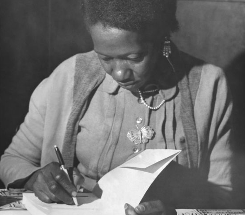 Fotografia de Carolina Maria de Jesus