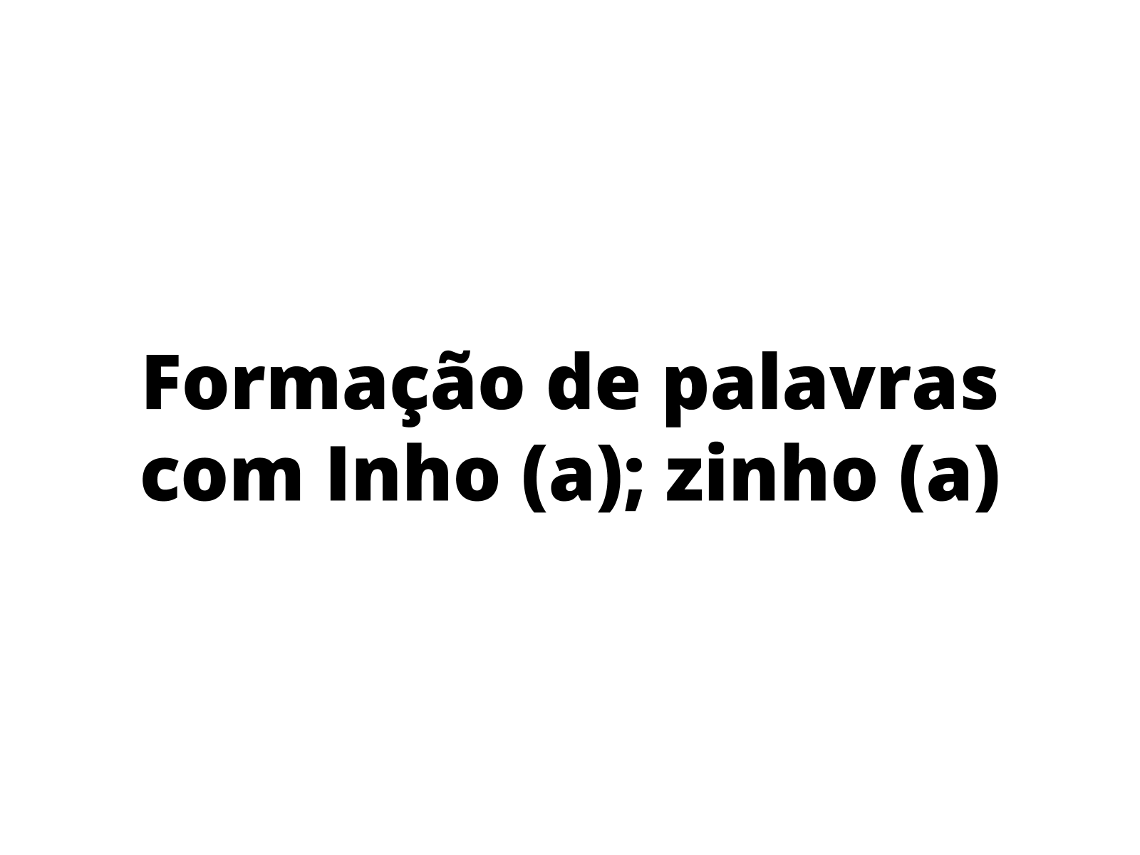 Tema da aula