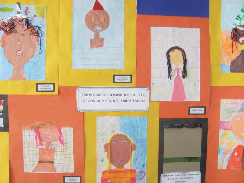 Exposição de artes da Escola Conviver