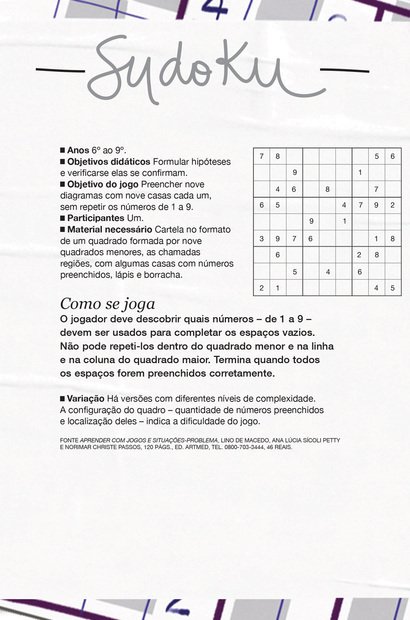 Sudoku Jogo: Sudoku
