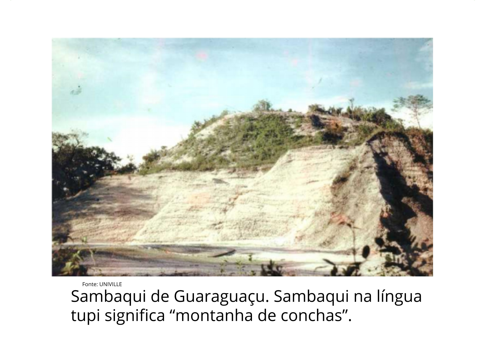 Plano de aula - 6º ano - Sambaquis