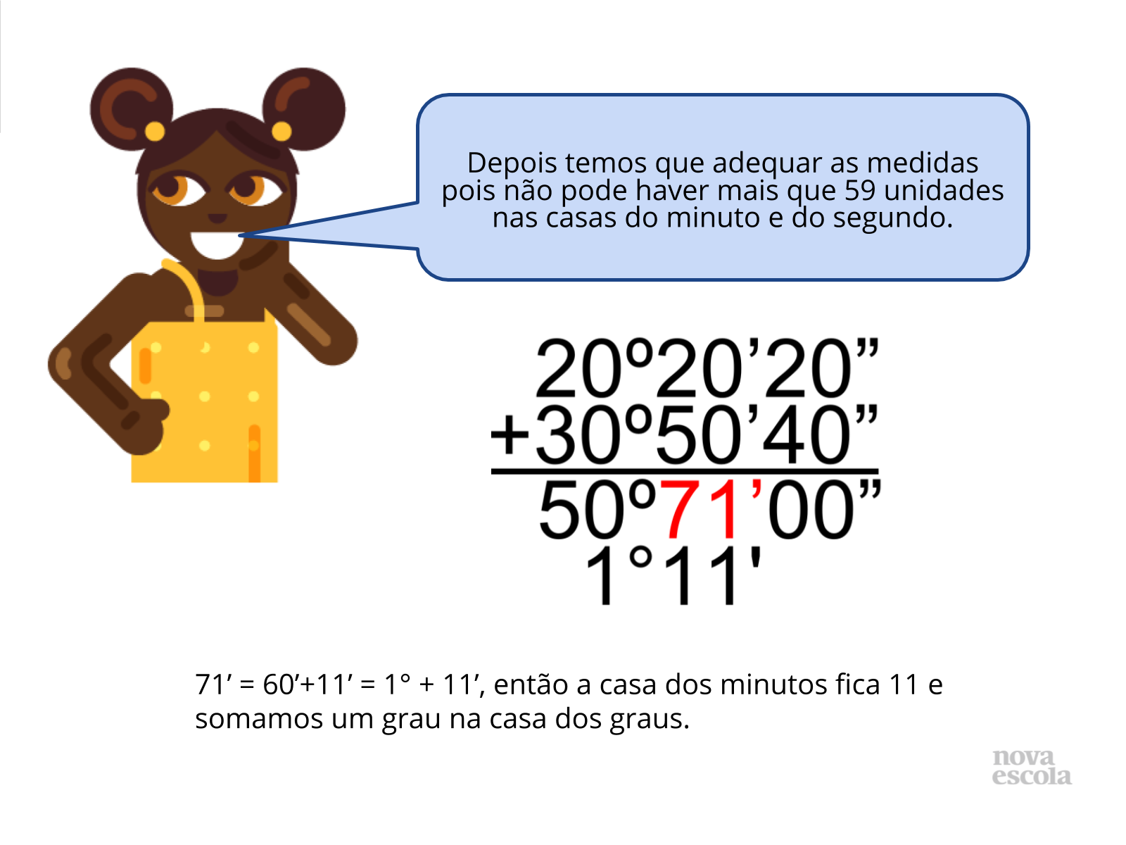 Os ngulos e o Sistema de Numeração Sexagesimal de base 60. - Planos de ...