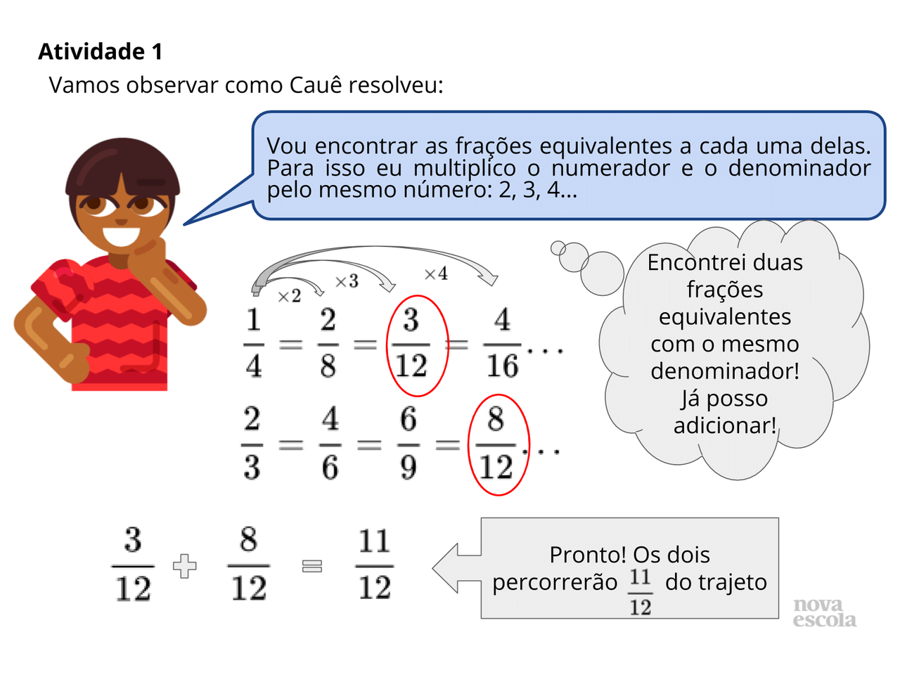 Calcule As Adições E Subtrações De Frações Homogêneas Plano De Aula 5º Ano Matematica Problemas De Adicao De Fracoes Com Denominadores Diferentes