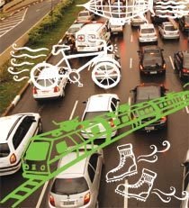 Congestionamentos em uma cidade grande e propostas de intervenção urbana
