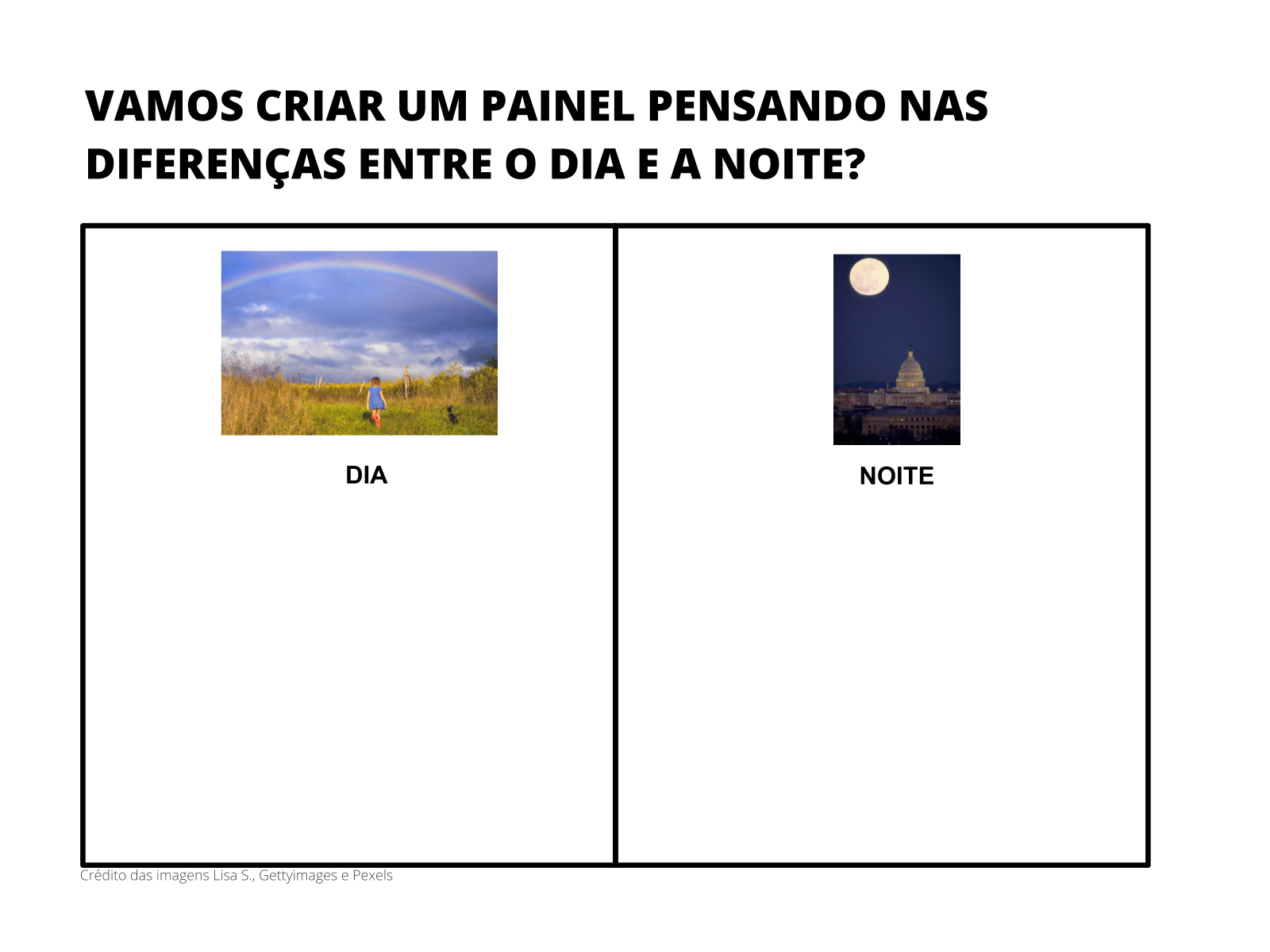 Plano de aula - 1o ano - Calendário: o dia, o mês e o ano