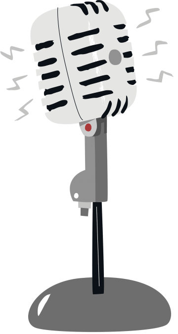 ilustração microfone