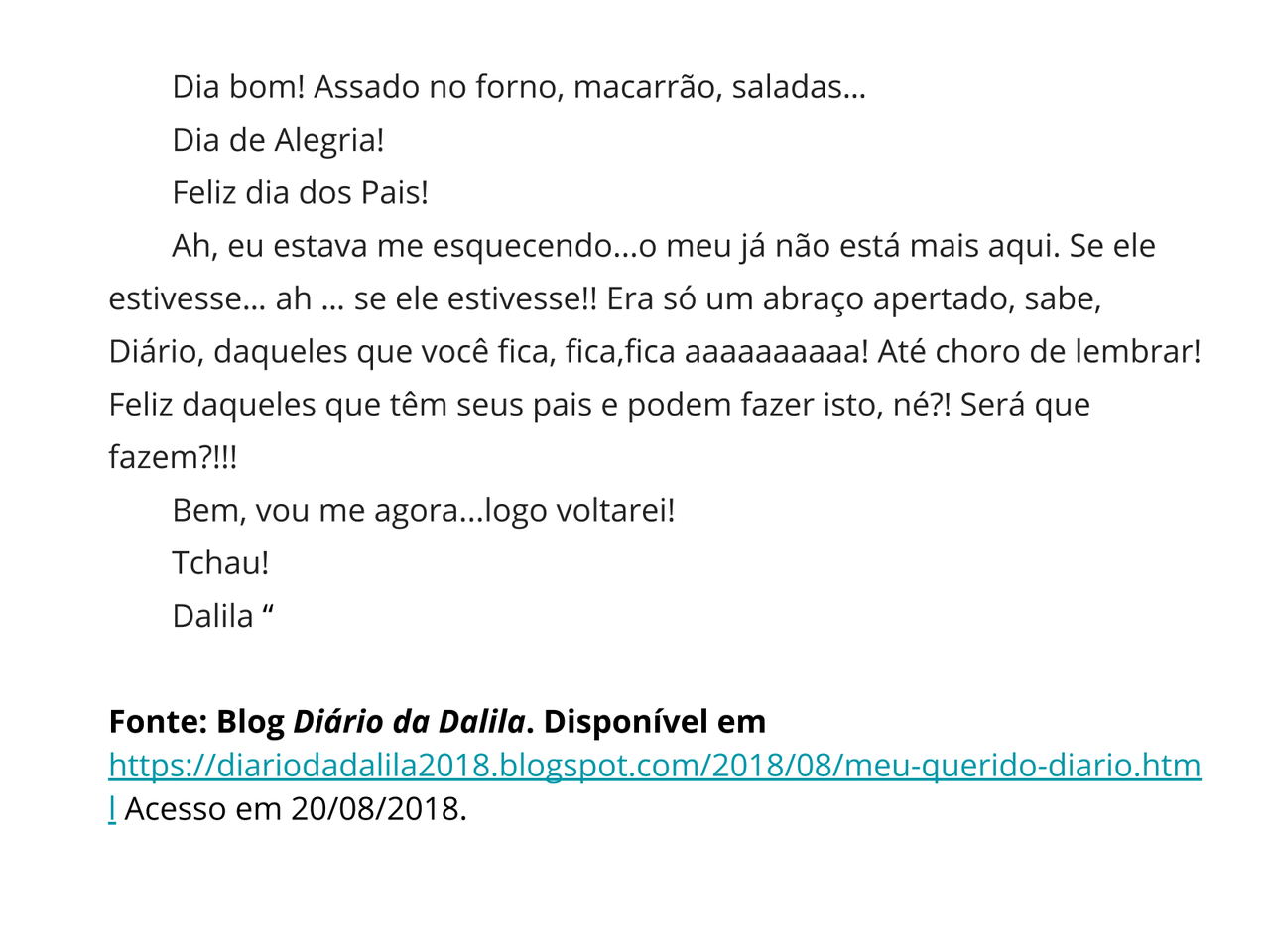 Exemplo De Relato De Viagem Pequeno - Vários Exemplos