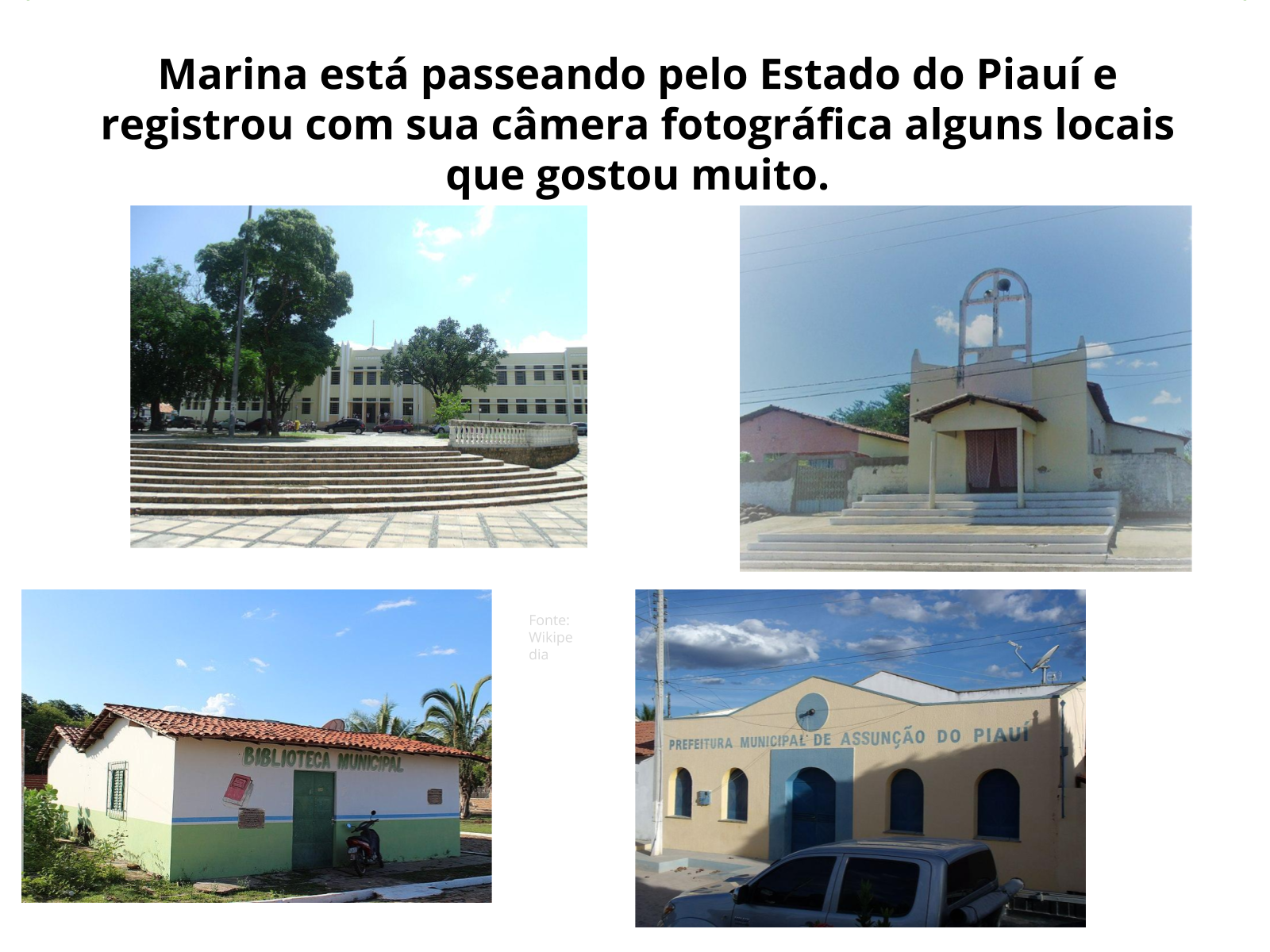 Plano de aula - 3º ano - Localizando os espaços públicos de minha cidade