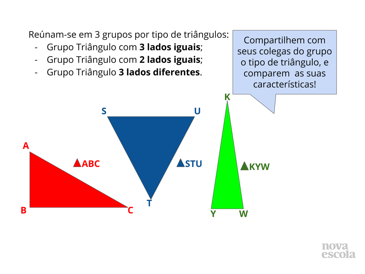 Classificação Dos Triangulos Quanto A Medida Dos Lados