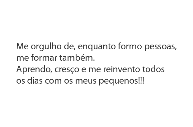 Paulo Diego Moreira de Brito Frase finalista do Concurso cultural Orgulho de Ser Professor. Reprodução