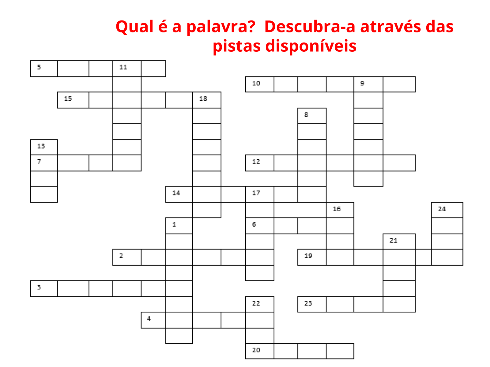 Palavras cruzadas com animais africanos jogos puzzle planilha