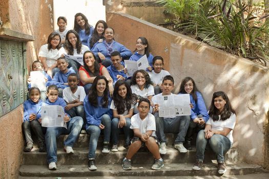 Geografia no jornal escolar Geografia no jornal escolar. Foto: Marina Piedade