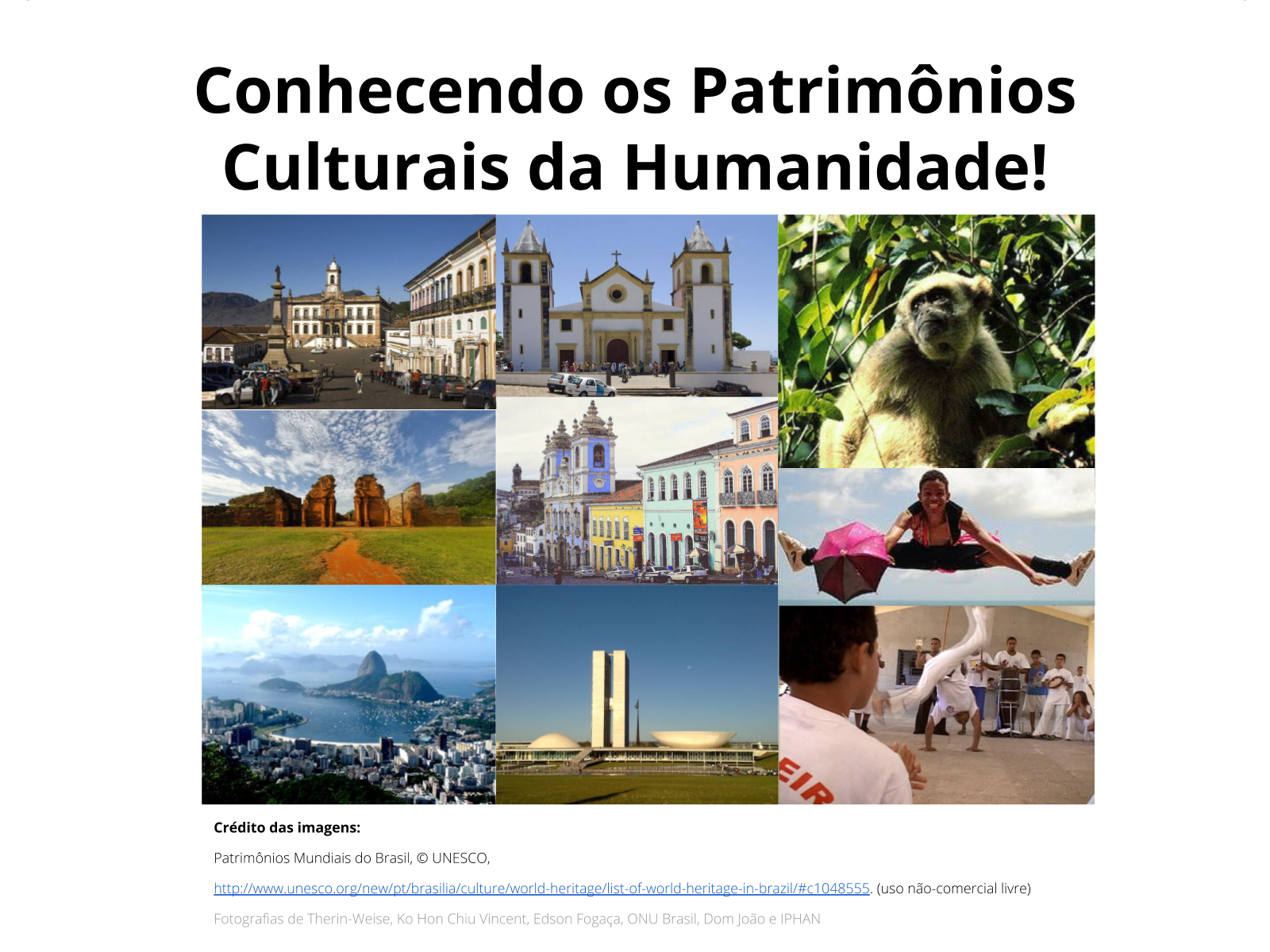 Proteção do patrimônio na UNESCO, ações e significados