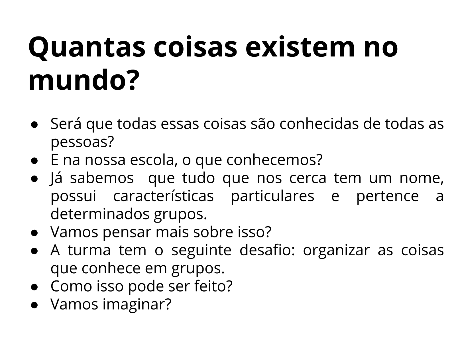 Dinâmica da atividade