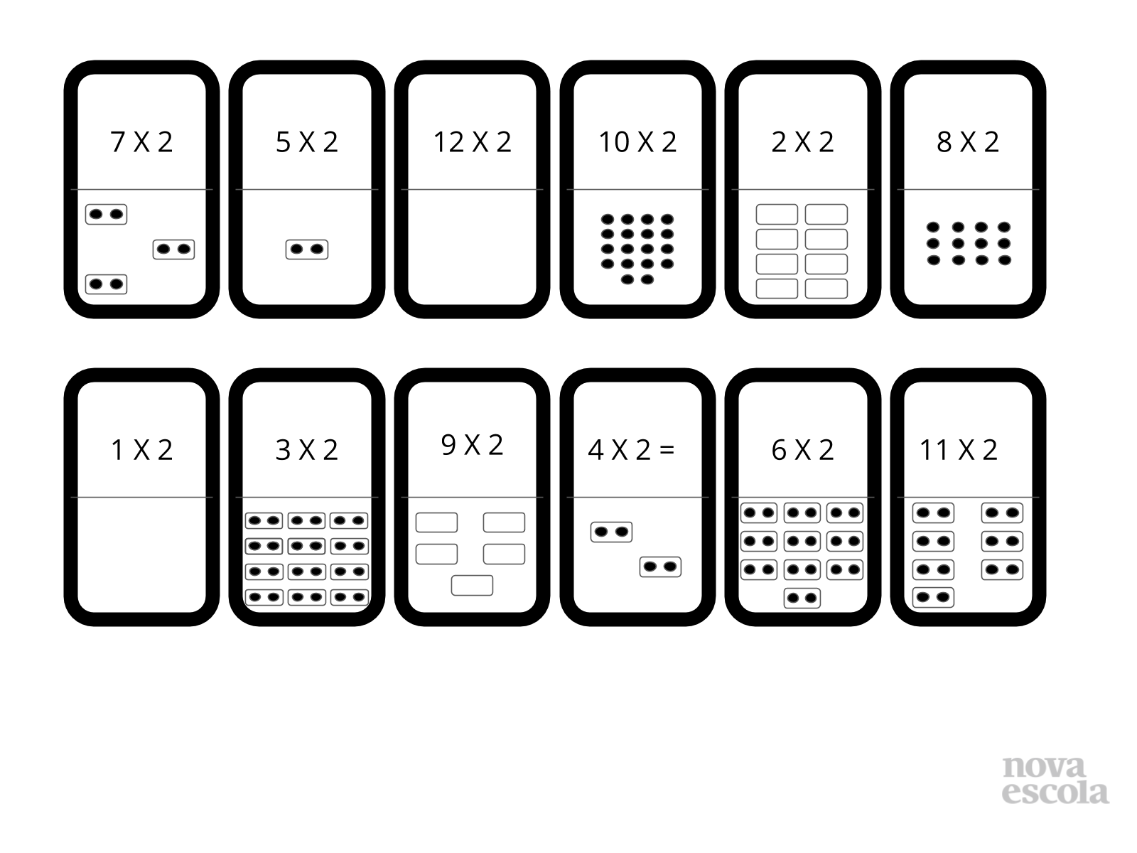 Multiplicação por 2 - Planos de aula - 2º ano