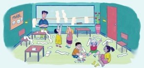 Na prática: papel higiênico e barbante estimulam movimentos