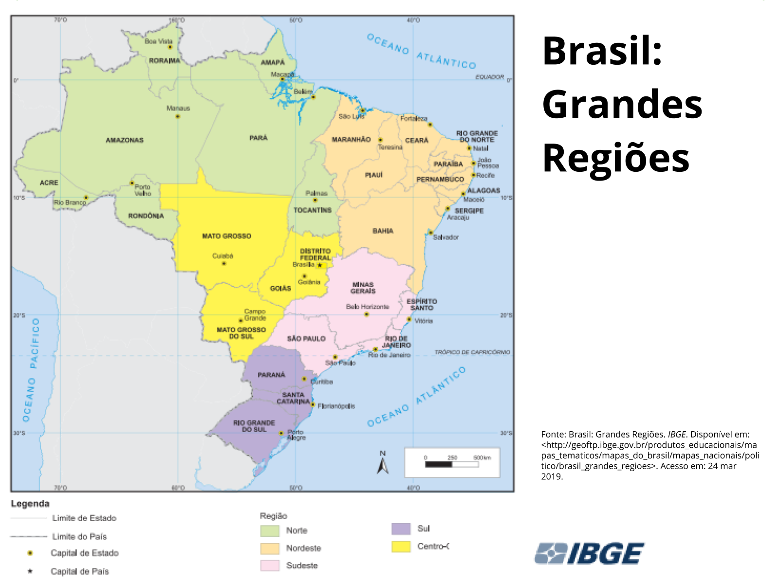 Elementos Do Mapa Planos De Aula 4º Ano Geografia 0669