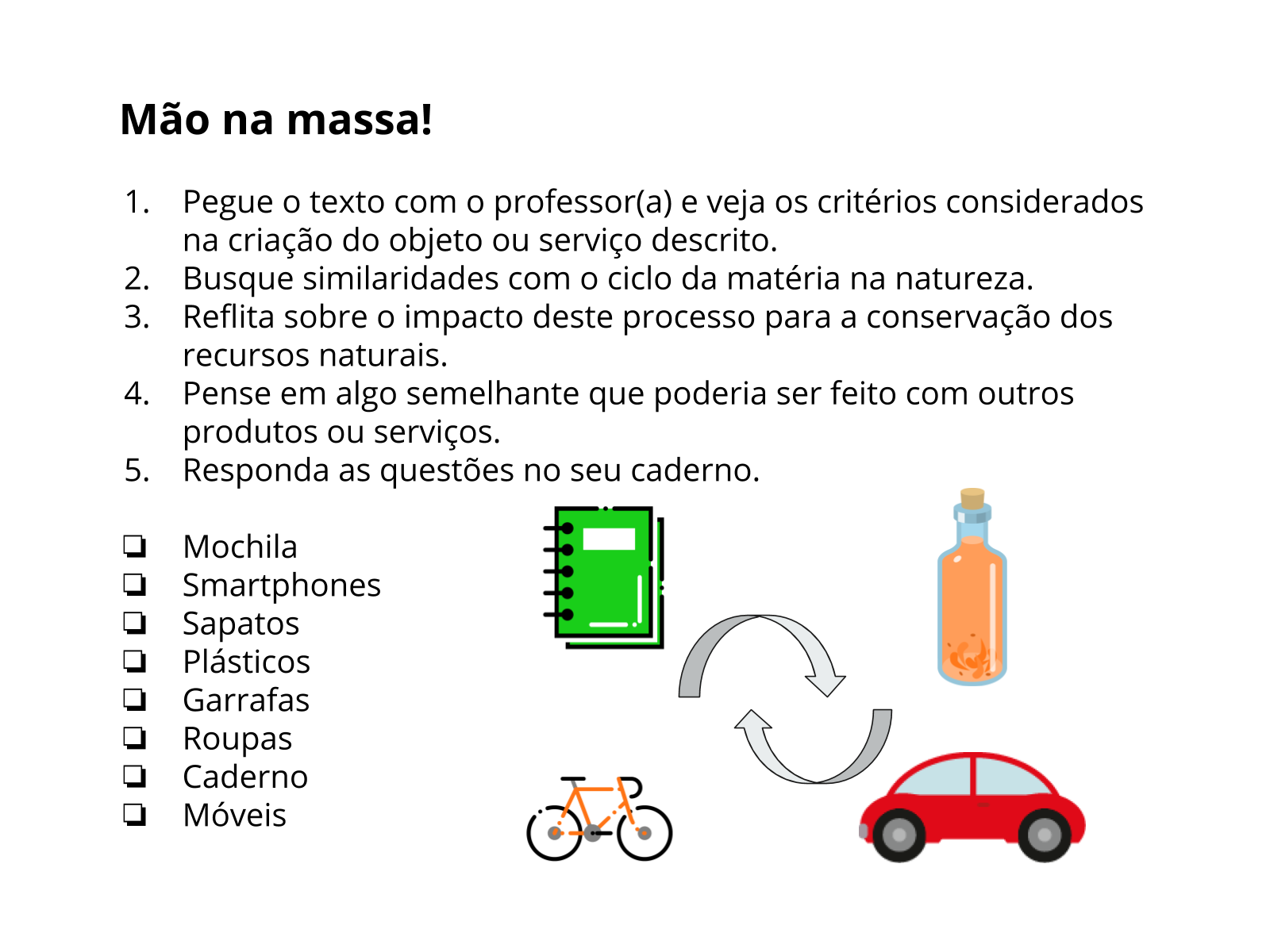 Plano de aula 9o ano A Economia Circular