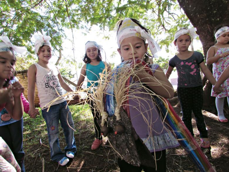 Foto do projeto sobre cultura africana para a Educação Infantil