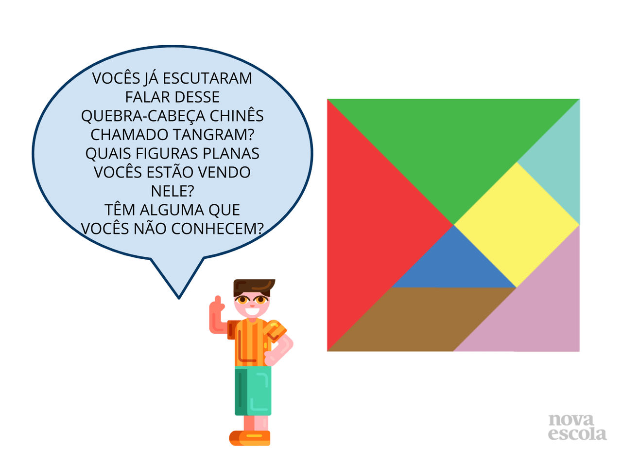 Plano de Aula - 2º ano - Matemática - Explorando figuras planas com Tangram