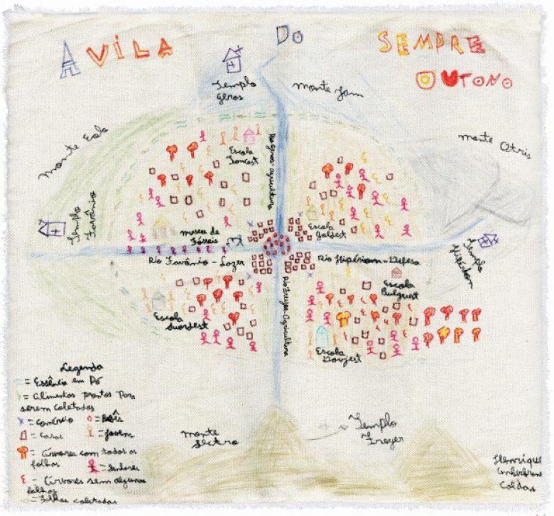 NE 271 - Geografia: em croquis, a turma inventa paisagens