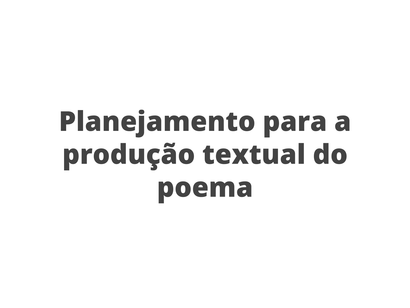 Artigo de opinião na forma de poema