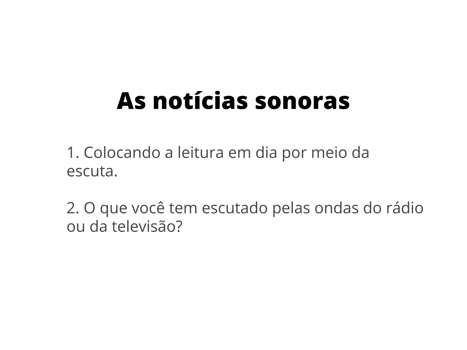 Dinâmica da atividade