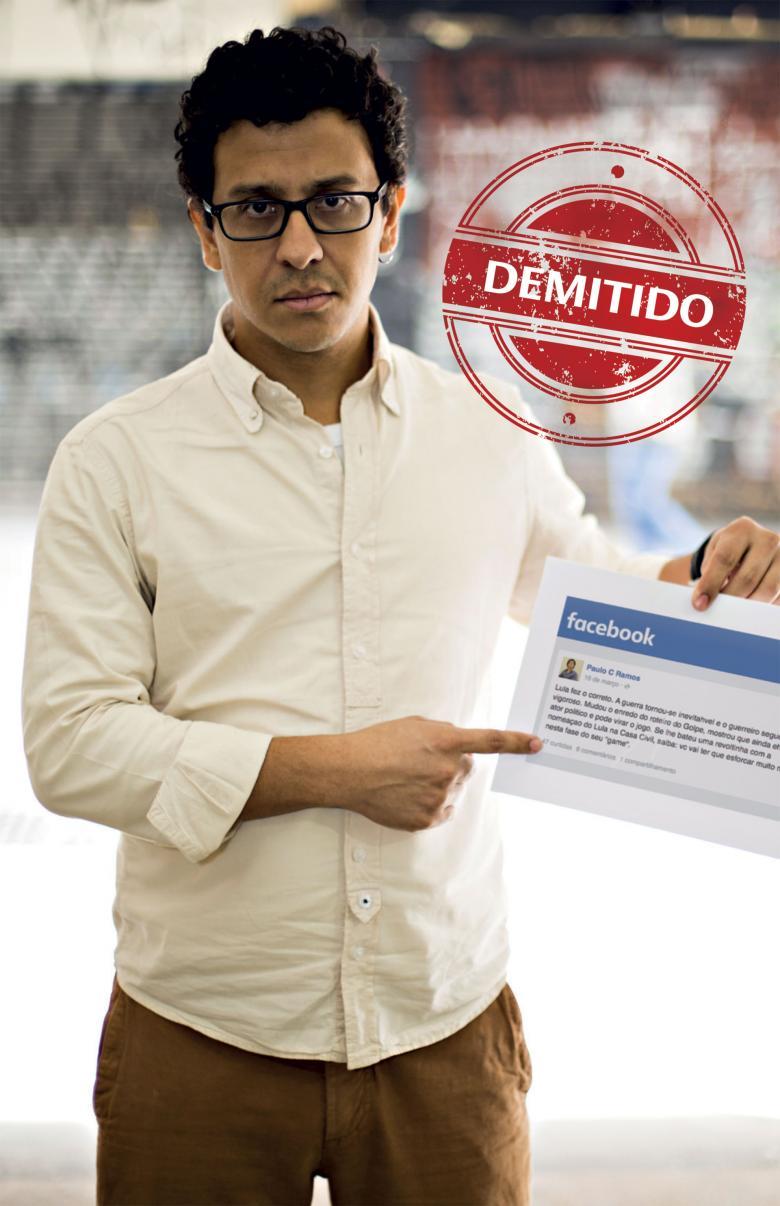 Eu fui punida por debater