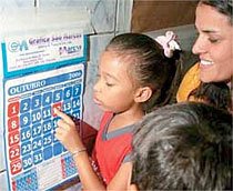 CALENDÁRIO A tabela com os dias é um recurso útil para tirar dúvidas sobre a escrita dos números. Foto: Janduari Simões