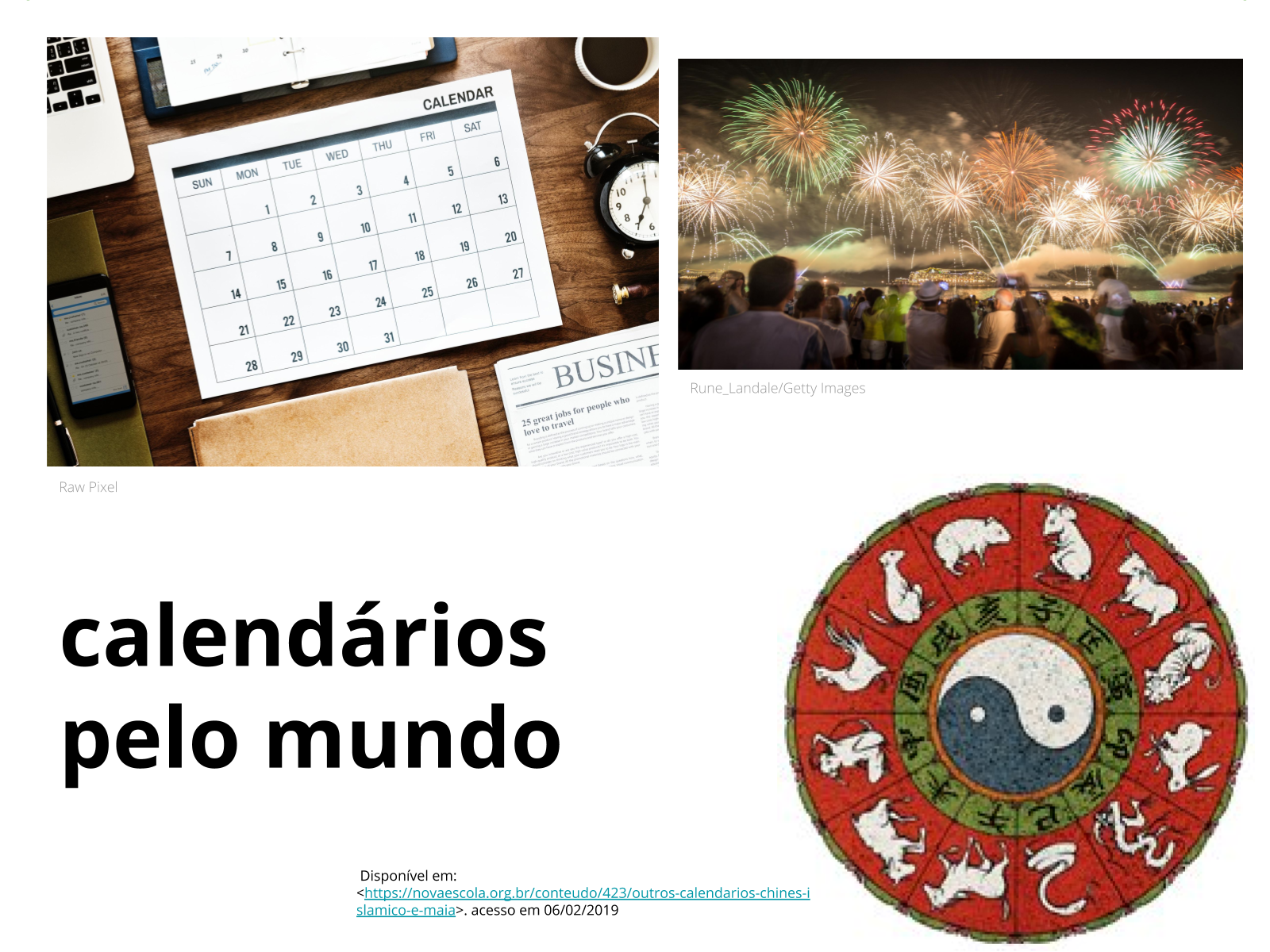 Resumo De Marcação Do Tempo Em Diferentes Culturas  - Teachy