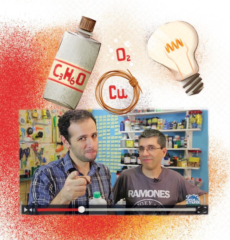 Ilustra da matéria sobre youtubers cientistas