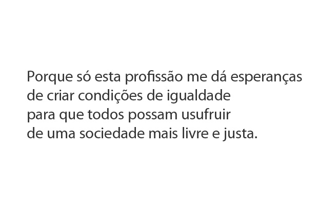 Alcina Gularte Netto Freyer Frase finalista do Concurso cultural Orgulho de Ser Professor. Reprodução