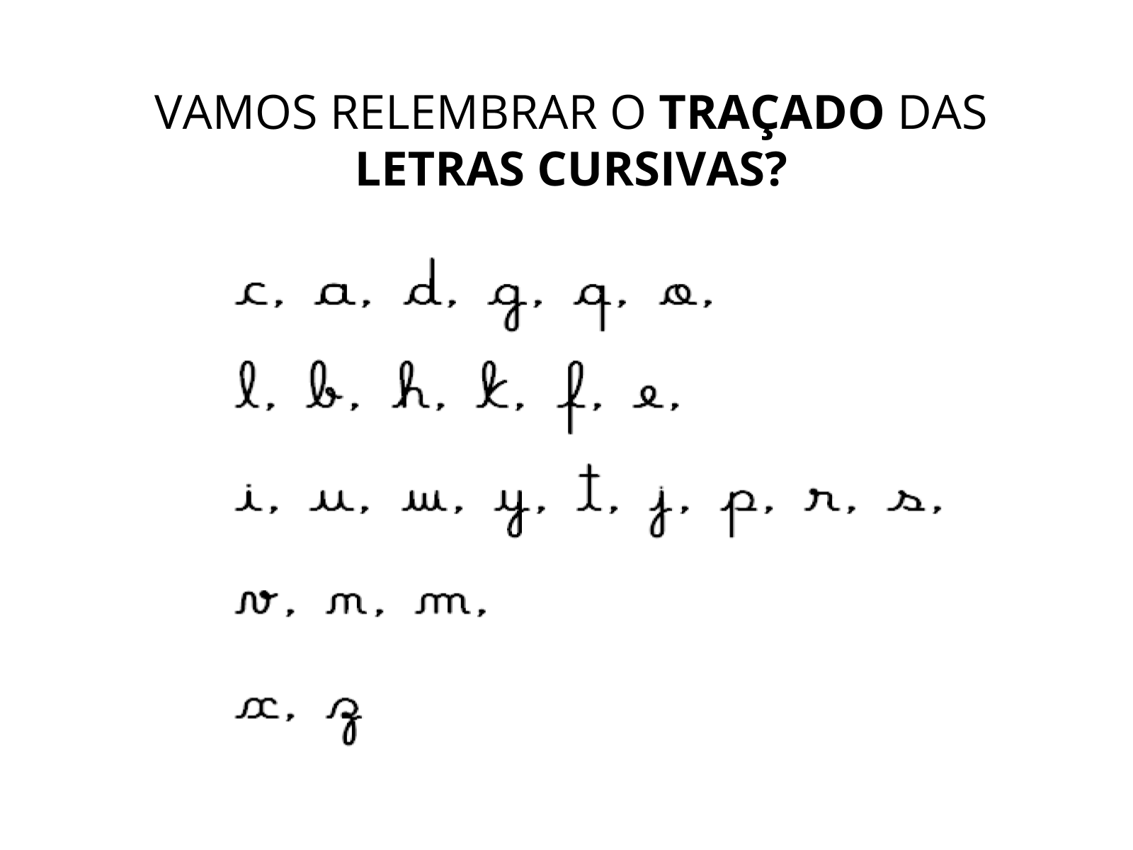 Plano De Aula 2º Ano Lingua Portuguesa Palavras Escritas Com Letra Cursiva