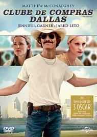 Capa do DVD "Clube de Compras Dallas", de Jean-Marc Villée