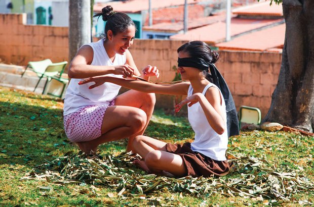 As cenas e os exercícios que os alunos mais gostaram integraram a coreografia final. Manuela Novais