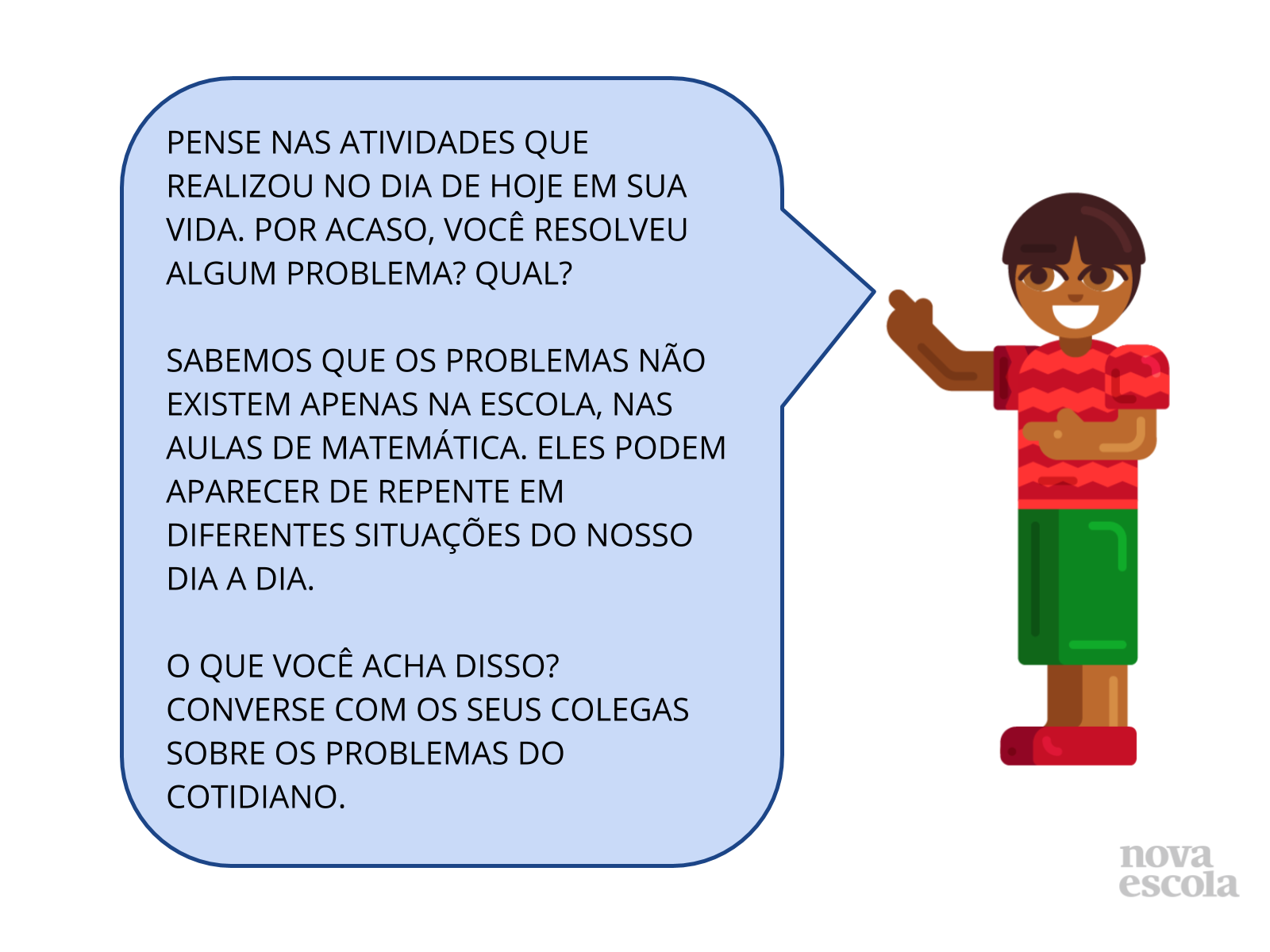 Problemas frequentes no cotidiano - Planos de aula - 1º ano